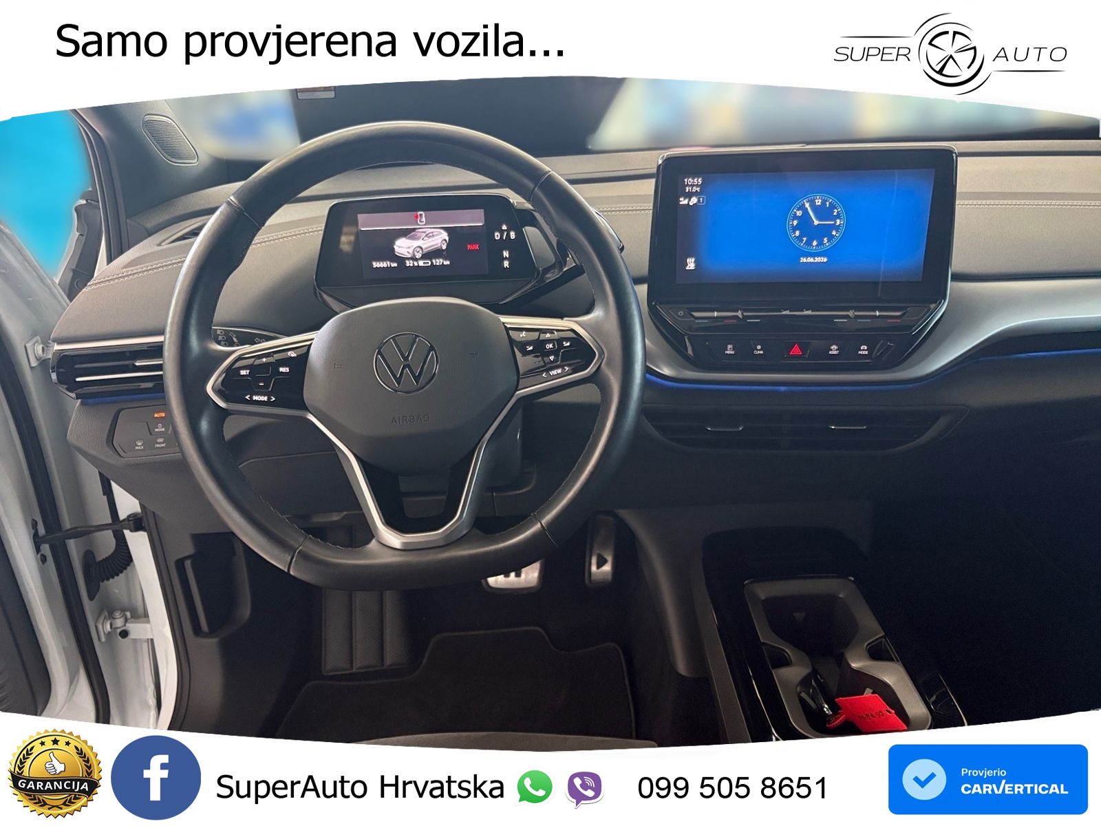 Volkswagen ID.4 Pure Performance 55 kWh (170 KS)