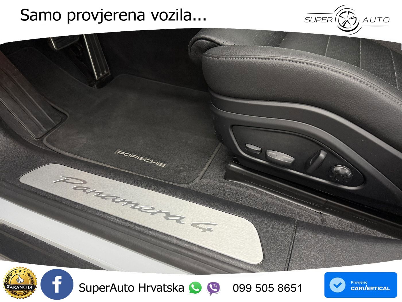 Porsche Panamera 4 2.9 V6 (470 KS) E-Hybrid PDK ACC+HEAD+4xGR SJED+360+PANO