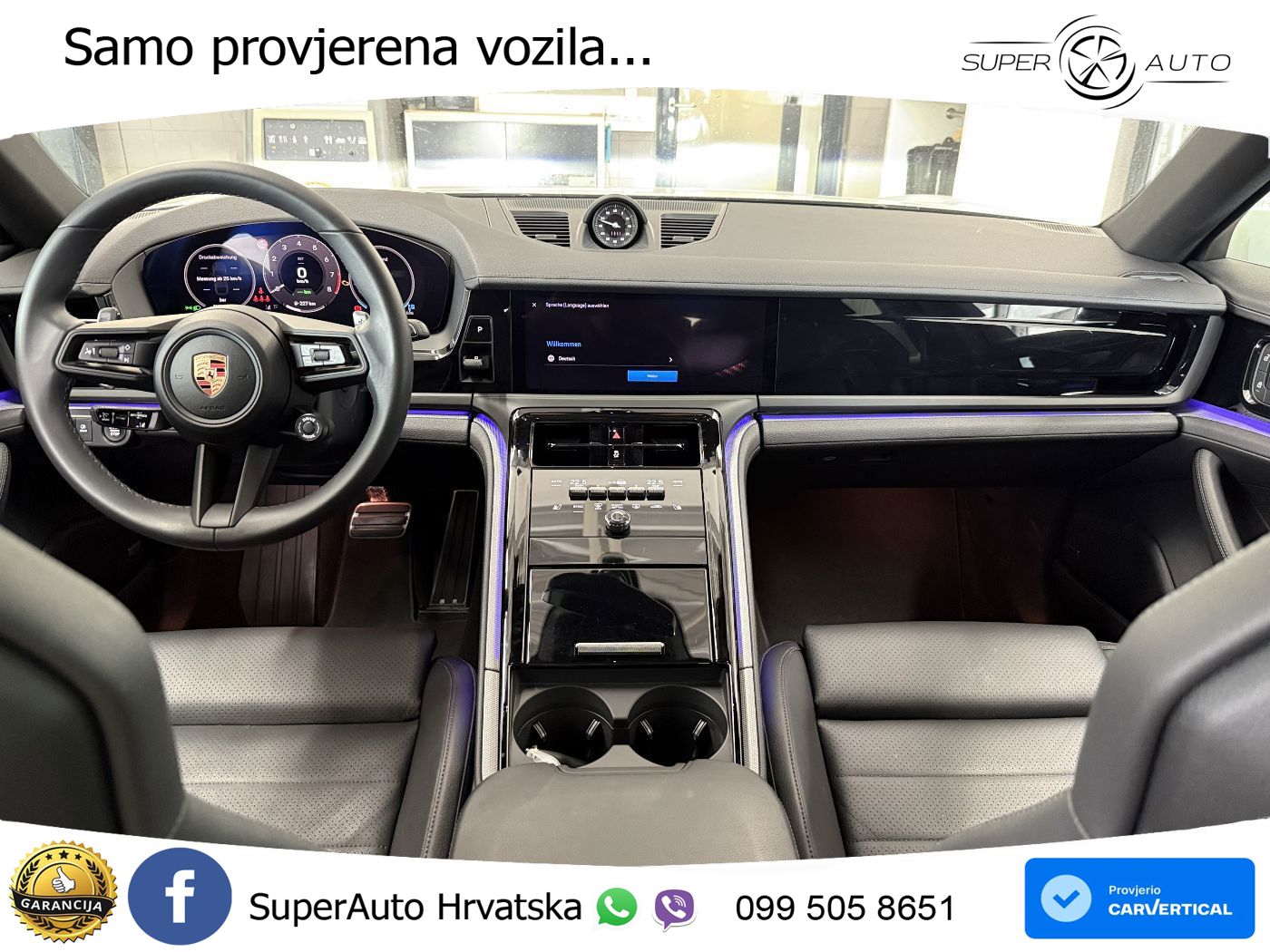 Porsche Panamera 4 2.9 V6 (470 KS) E-Hybrid PDK ACC+HEAD+4xGR SJED+360+PANO