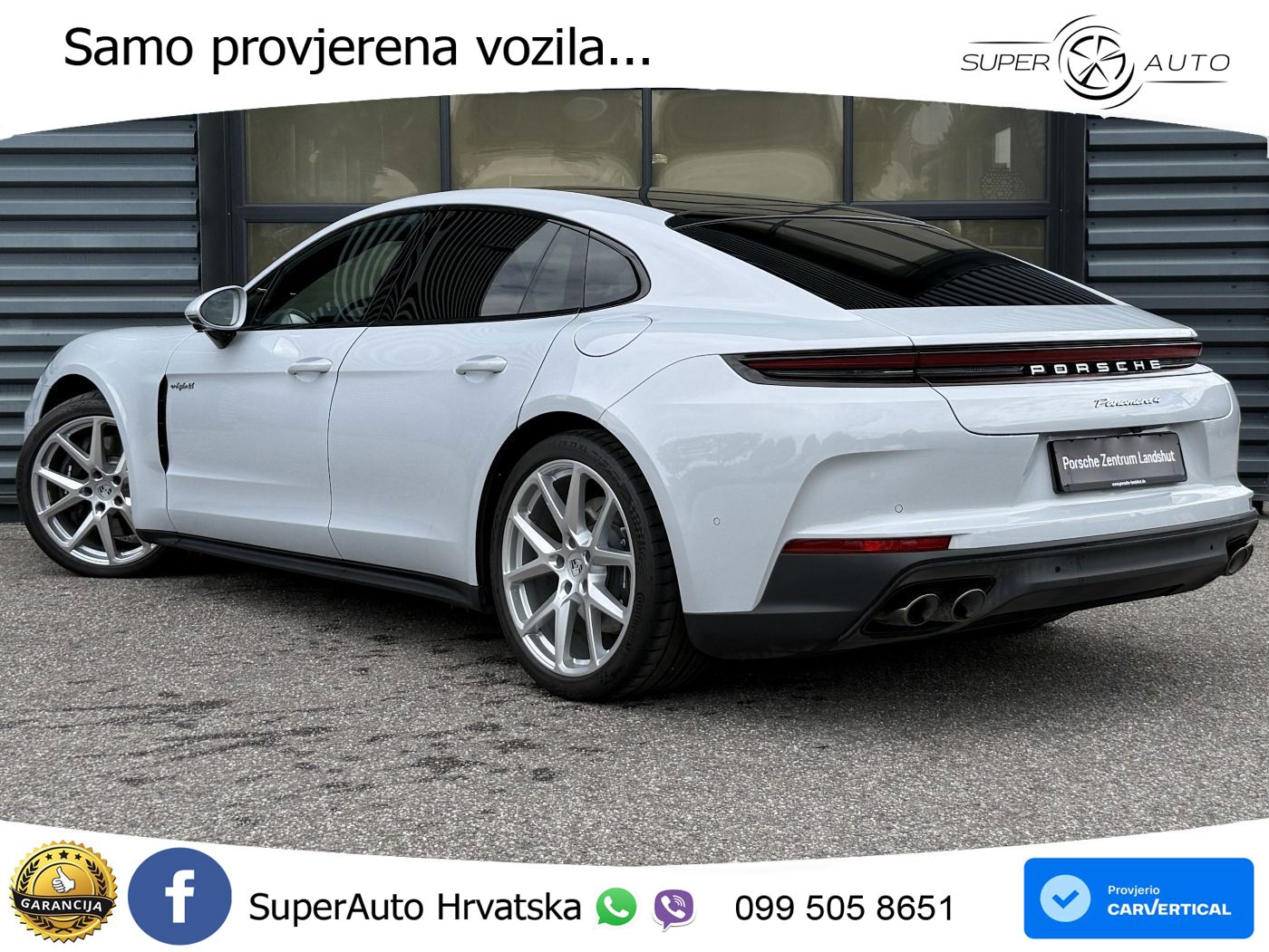 Porsche Panamera 4 2.9 V6 (470 KS) E-Hybrid PDK ACC+HEAD+4xGR SJED+360+PANO