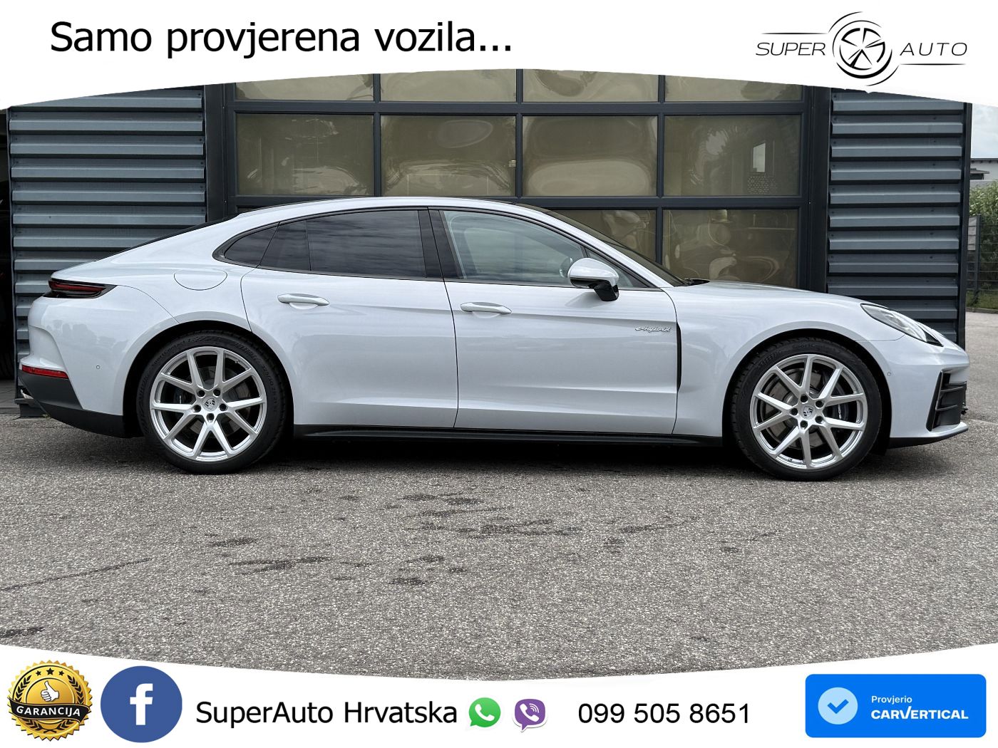 Porsche Panamera 4 2.9 V6 (470 KS) E-Hybrid PDK ACC+HEAD+4xGR SJED+360+PANO