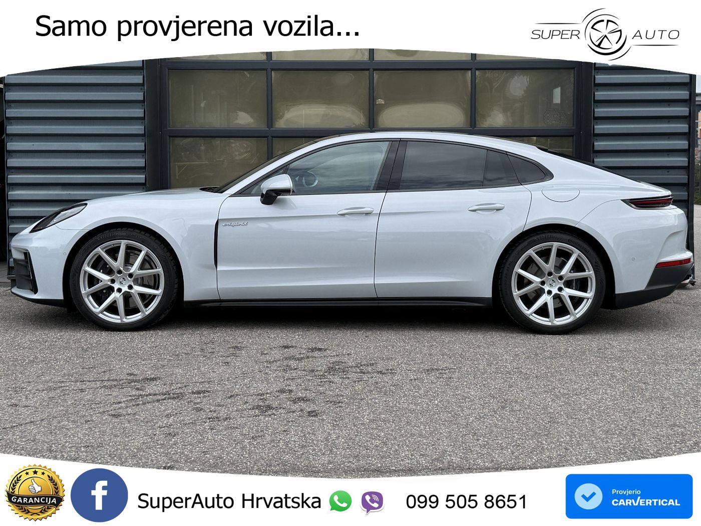 Porsche Panamera 4 2.9 V6 (470 KS) E-Hybrid PDK ACC+HEAD+4xGR SJED+360+PANO
