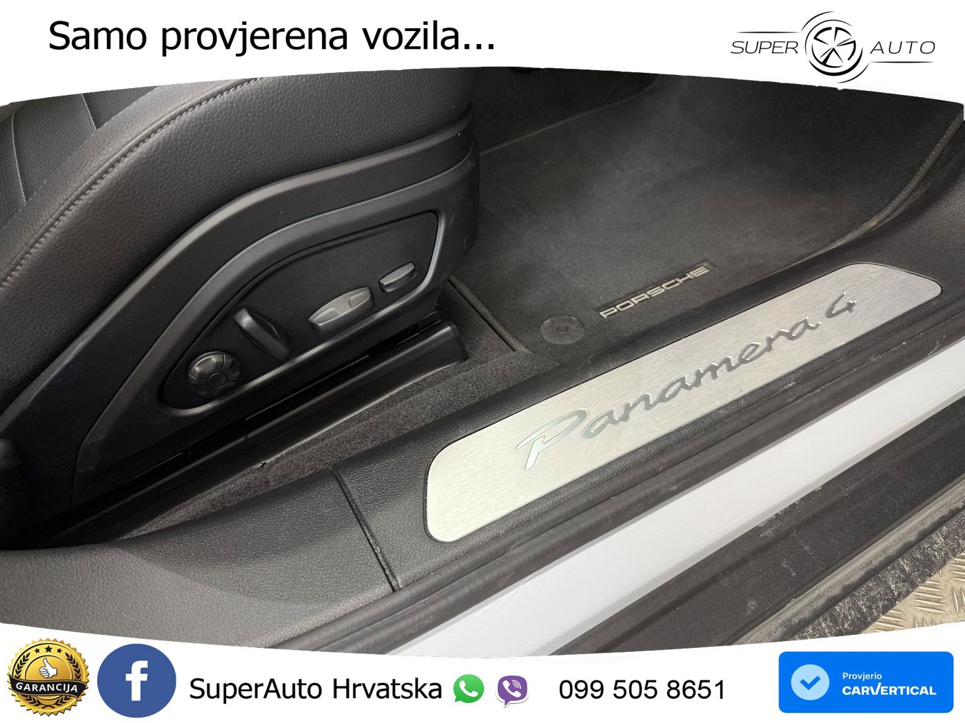 Porsche Panamera 4 2.9 V6 (470 KS) E-Hybrid PDK ACC+HEAD+4xGR SJED+360+PANO