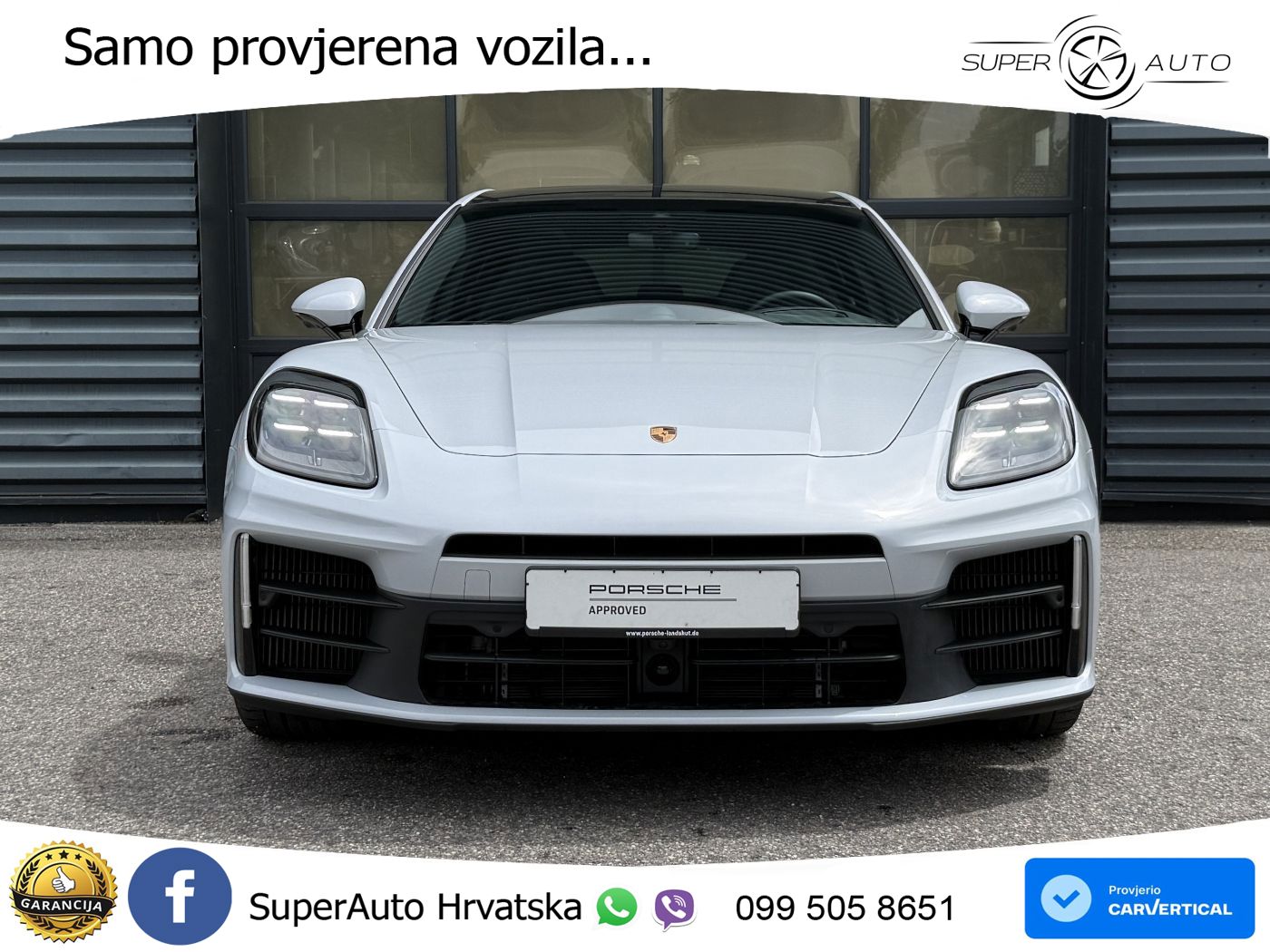 Porsche Panamera 4 2.9 V6 (470 KS) E-Hybrid PDK ACC+HEAD+4xGR SJED+360+PANO