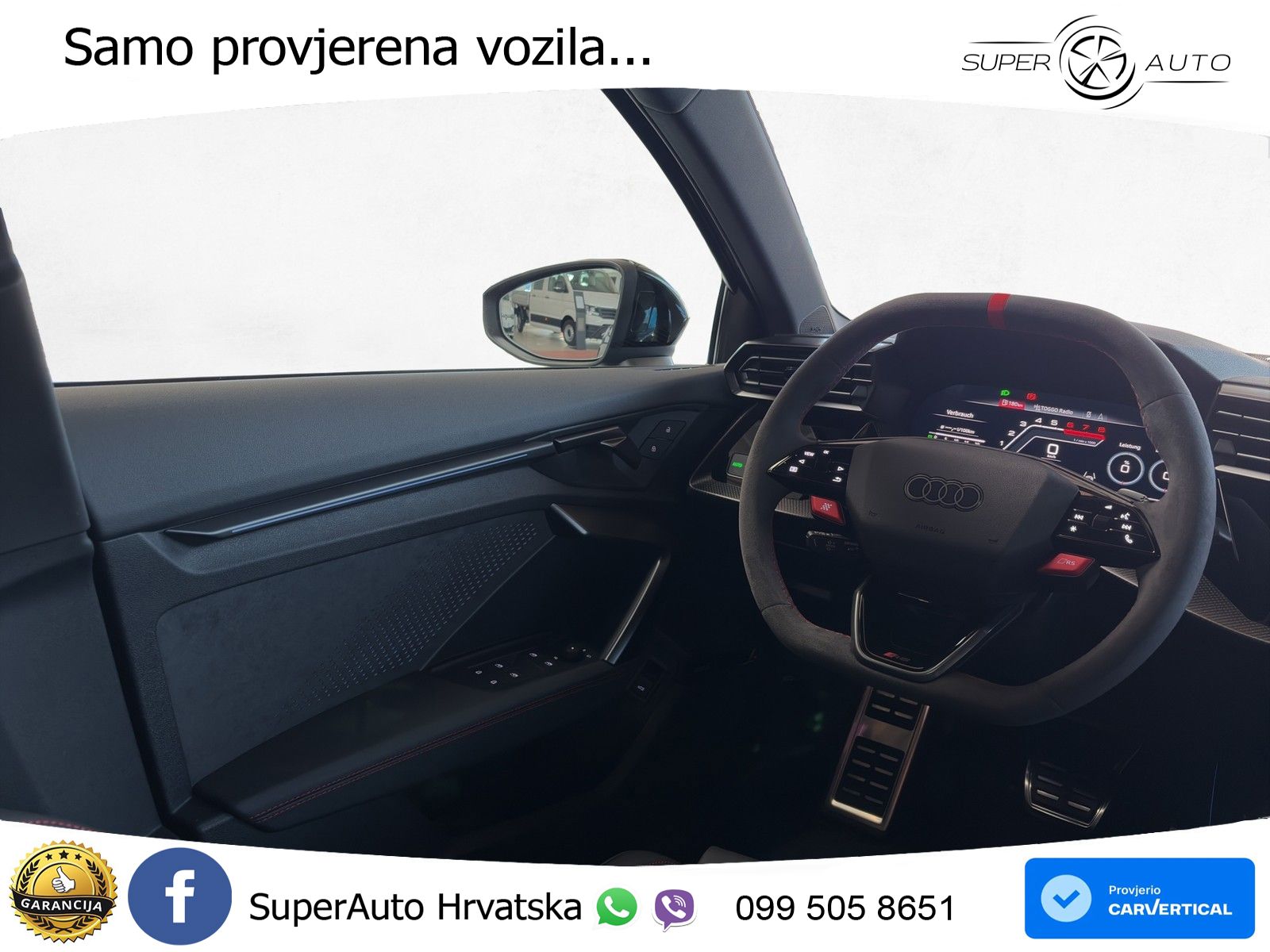 Audi RS3 Sedan 2.5 TFSI (400 KS) quattro S tronic LED+GR SJED+ACC