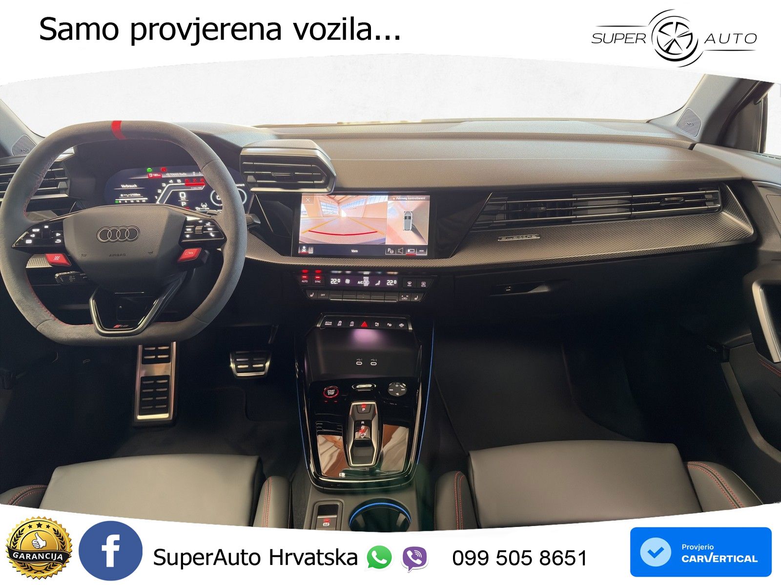 Audi RS3 Sedan 2.5 TFSI (400 KS) quattro S tronic LED+GR SJED+ACC