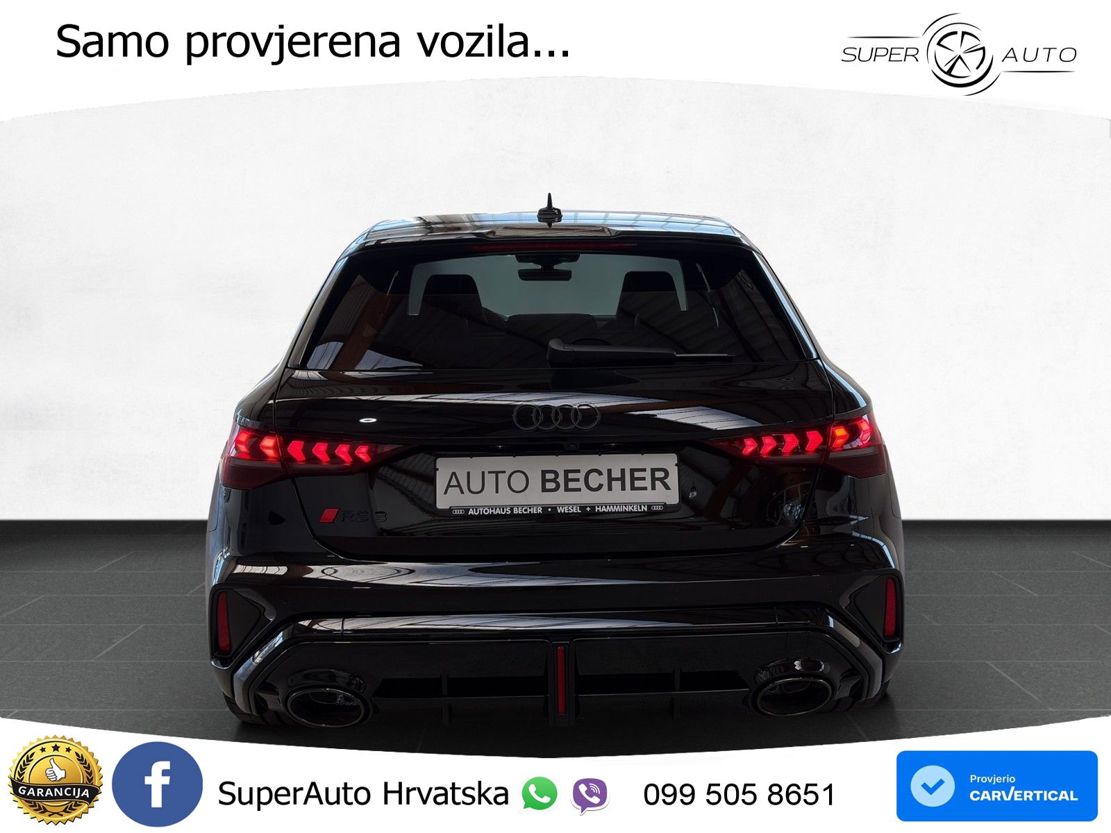 Audi RS3 Sedan 2.5 TFSI (400 KS) quattro S tronic LED+GR SJED+ACC