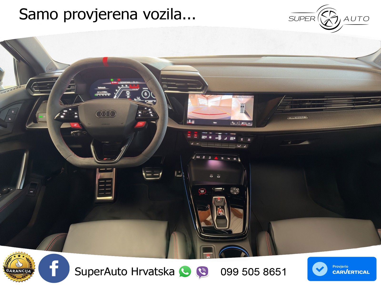 Audi RS3 Sedan 2.5 TFSI (400 KS) quattro S tronic LED+GR SJED+ACC