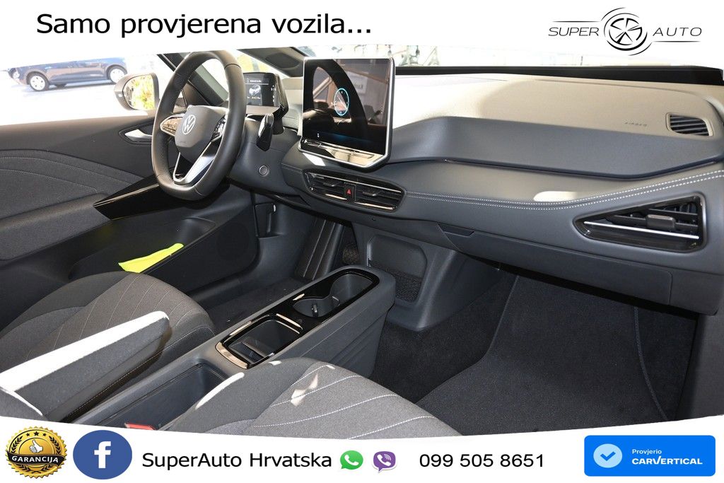 Volkswagen ID.3 Pure 55 kWh (170 KS) LED+GR SJED+ACC