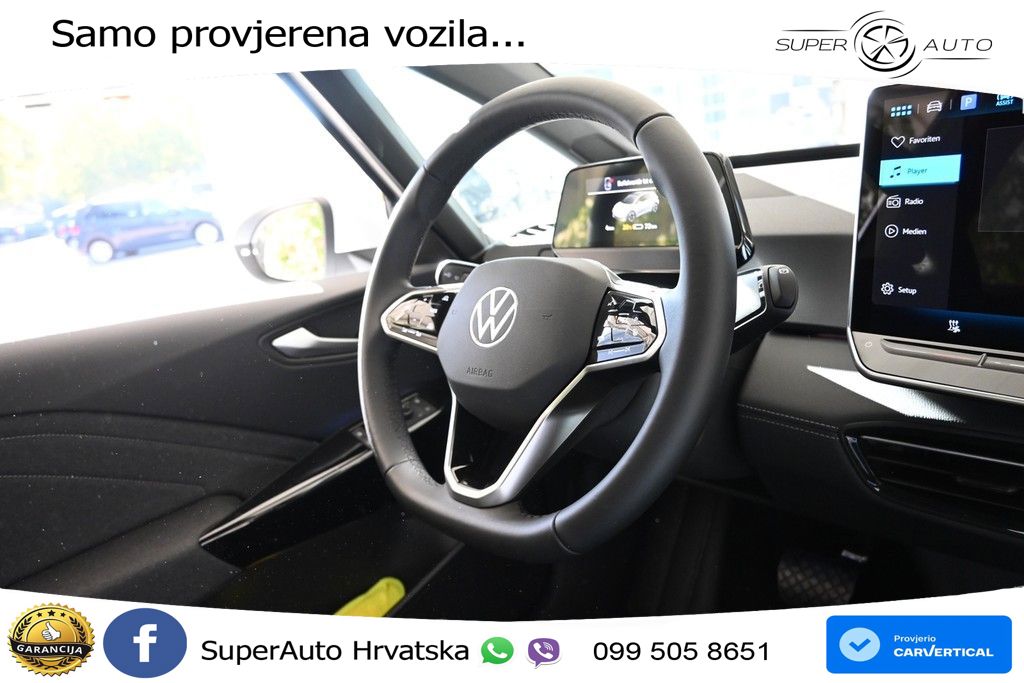Volkswagen ID.3 Pure 55 kWh (170 KS) LED+GR SJED+ACC