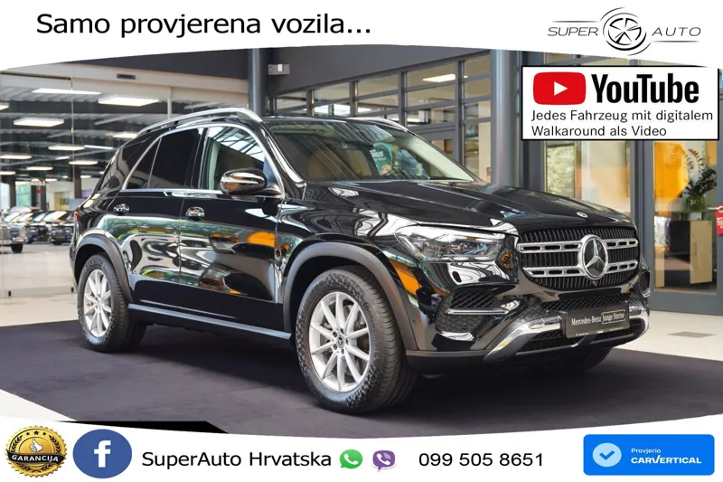 Mercedes GLE 450d (367 KS) EQ Boost 4MATIC 9G-TRONIC LED+GR SJED+ACC
