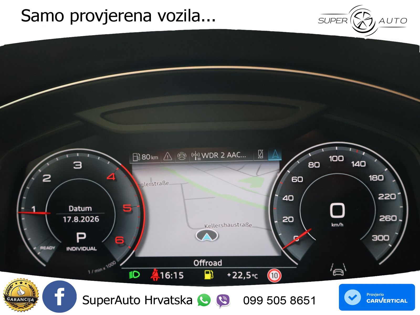 Audi Q8 50 TDI V6 (286 KS) quattro Tiptronic