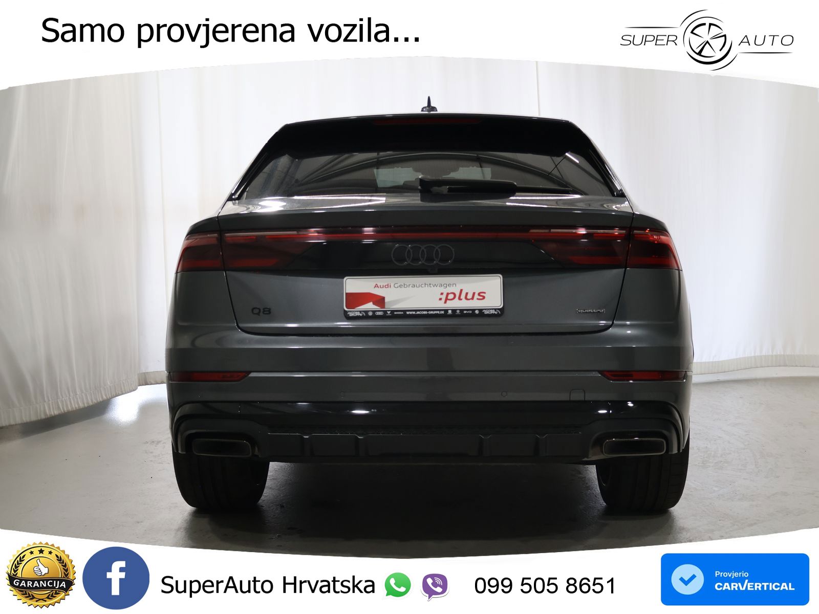 Audi Q8 50 TDI V6 (286 KS) quattro Tiptronic