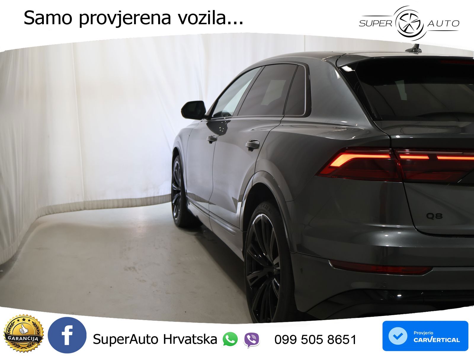 Audi Q8 50 TDI V6 (286 KS) quattro Tiptronic