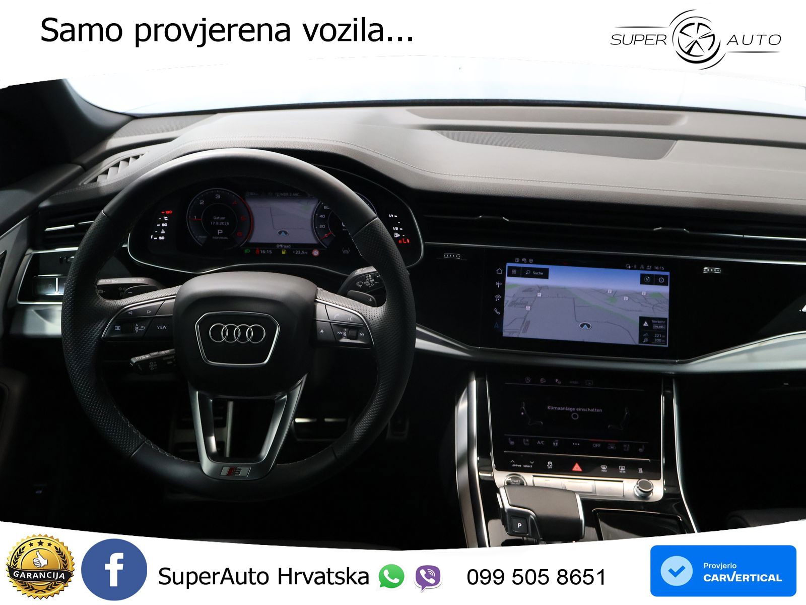 Audi Q8 50 TDI V6 (286 KS) quattro Tiptronic