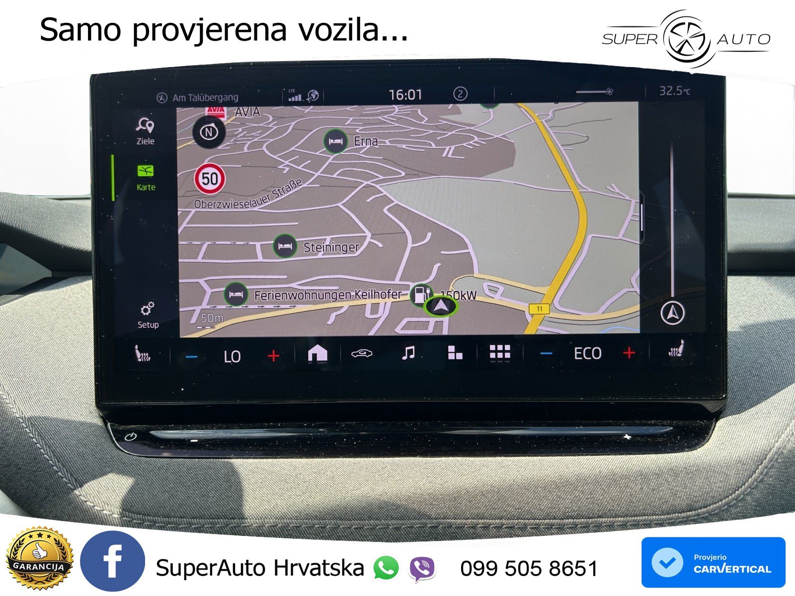 Škoda Enyaq iV 80x 82 kWh (265 KS) AWD LED+GR SJED+ACC