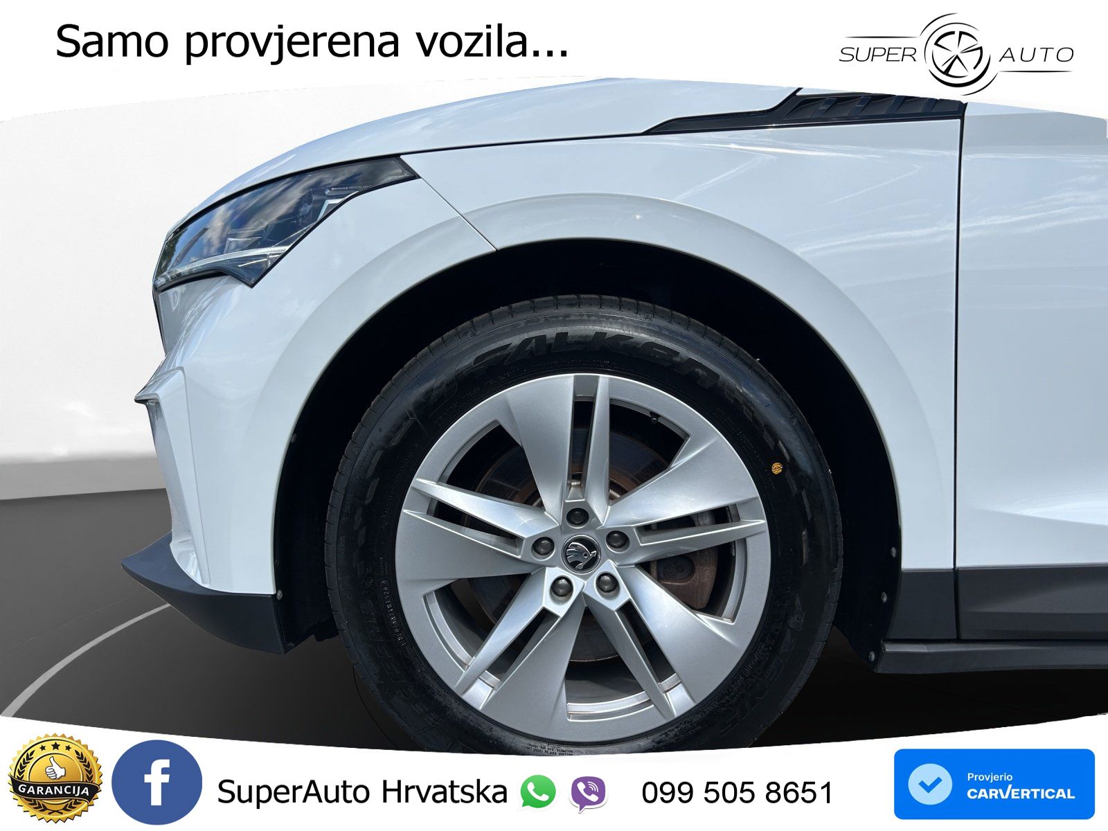 Škoda Enyaq iV 80x 82 kWh (265 KS) AWD LED+GR SJED+ACC