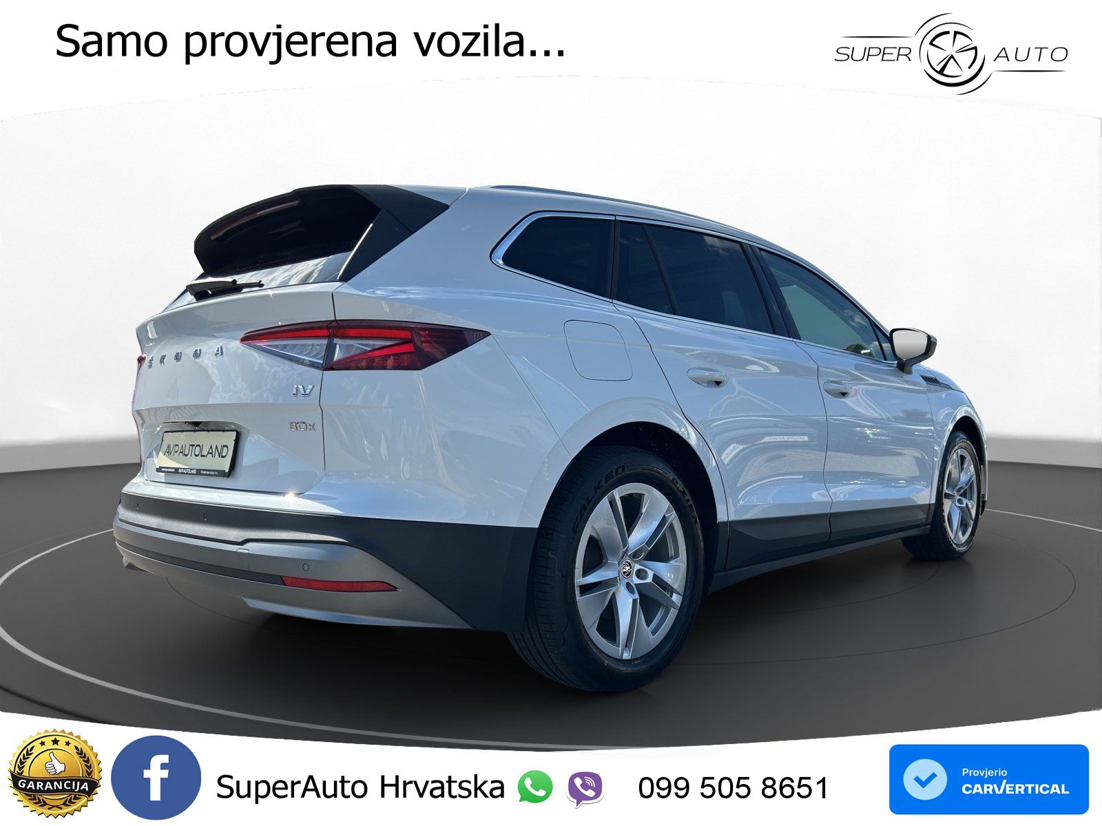 Škoda Enyaq iV 80x 82 kWh (265 KS) AWD LED+GR SJED+ACC