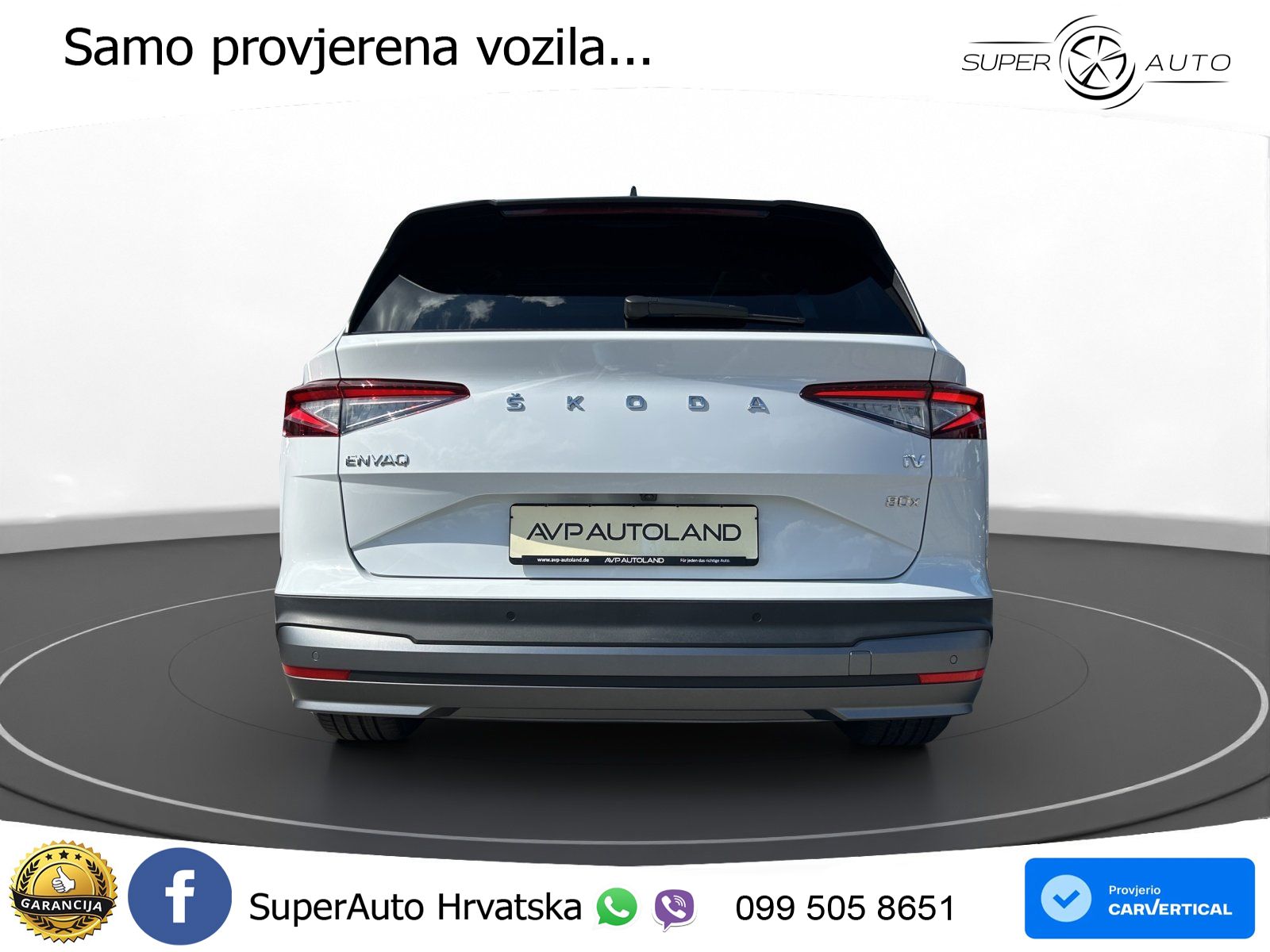 Škoda Enyaq iV 80x 82 kWh (265 KS) AWD LED+GR SJED+ACC