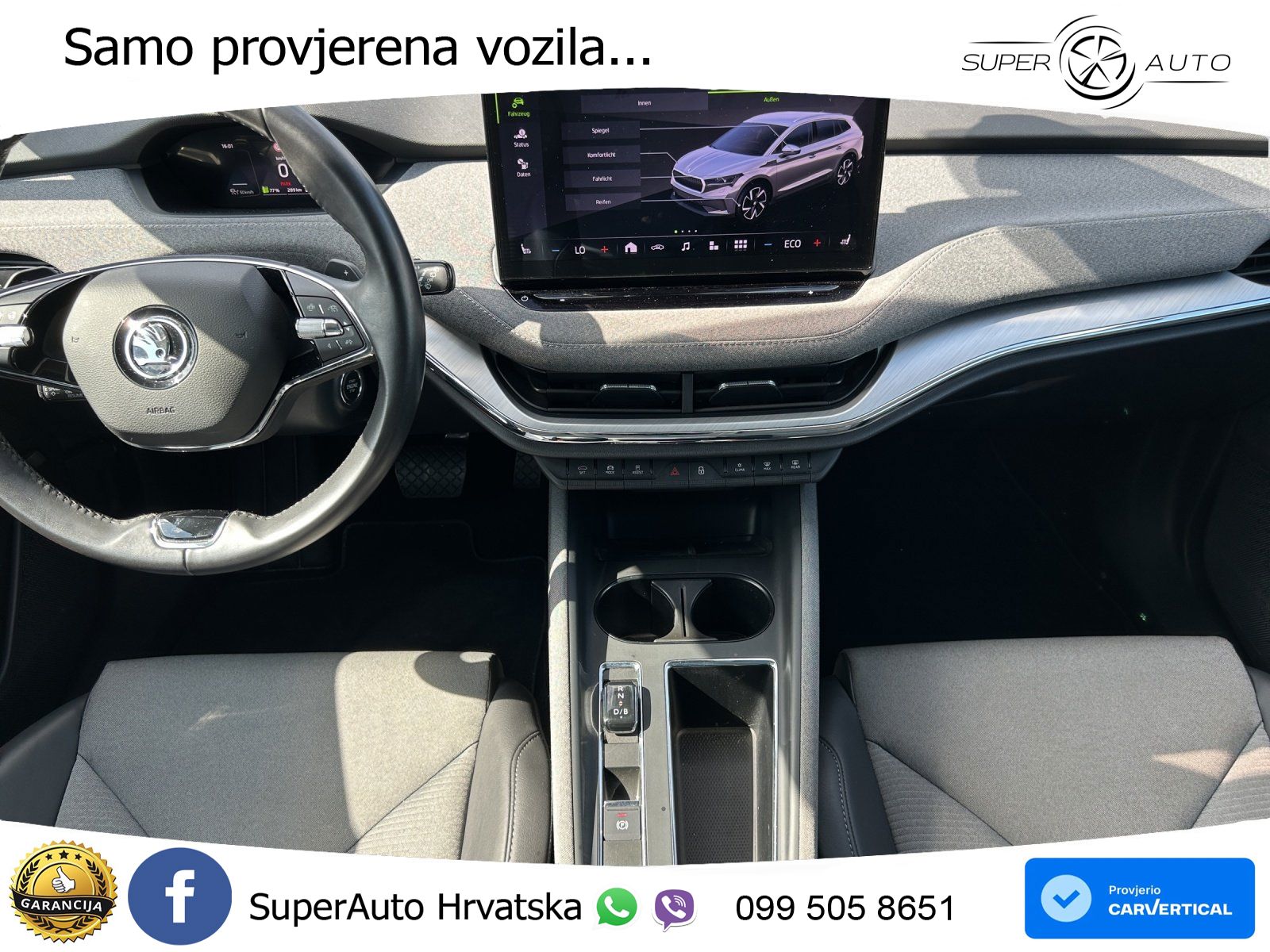 Škoda Enyaq iV 80x 82 kWh (265 KS) AWD LED+GR SJED+ACC