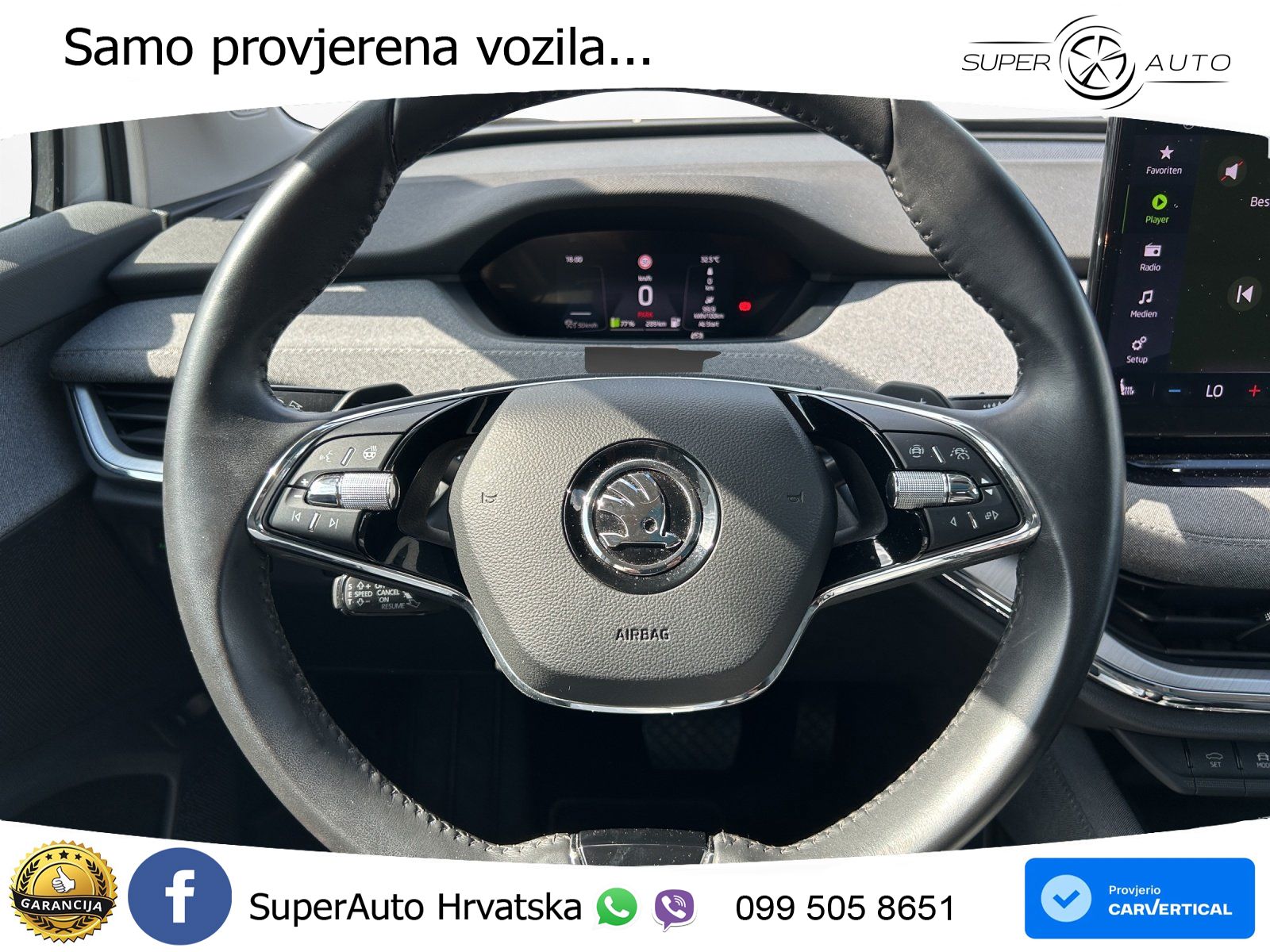 Škoda Enyaq iV 80x 82 kWh (265 KS) AWD LED+GR SJED+ACC