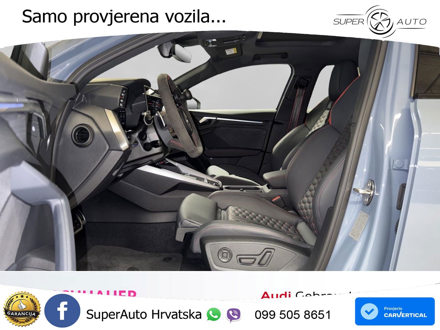 Audi RS3 Sedan 2.5 TFSI (400 KS) quattro S tronic