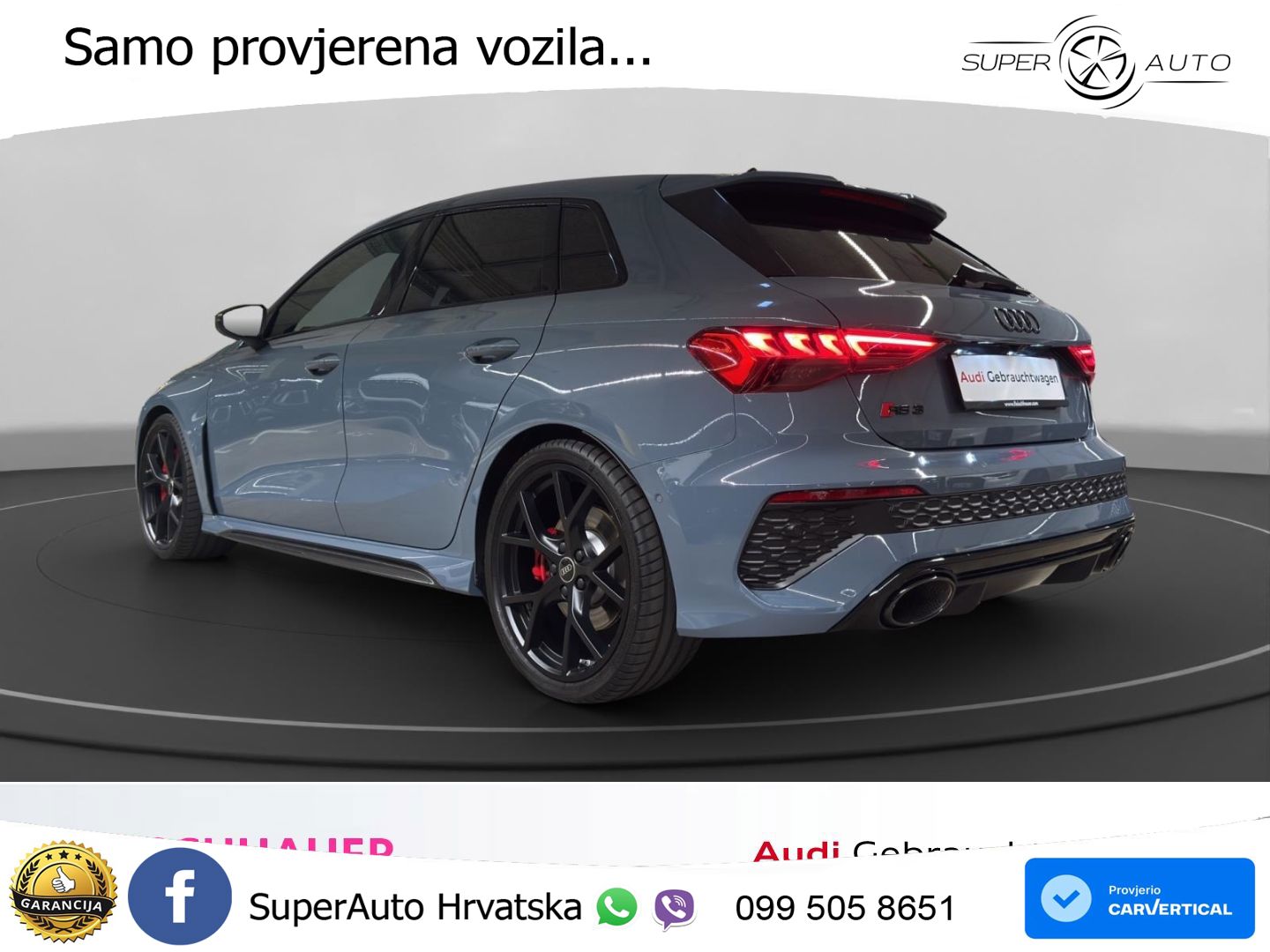 Audi RS3 Sedan 2.5 TFSI (400 KS) quattro S tronic