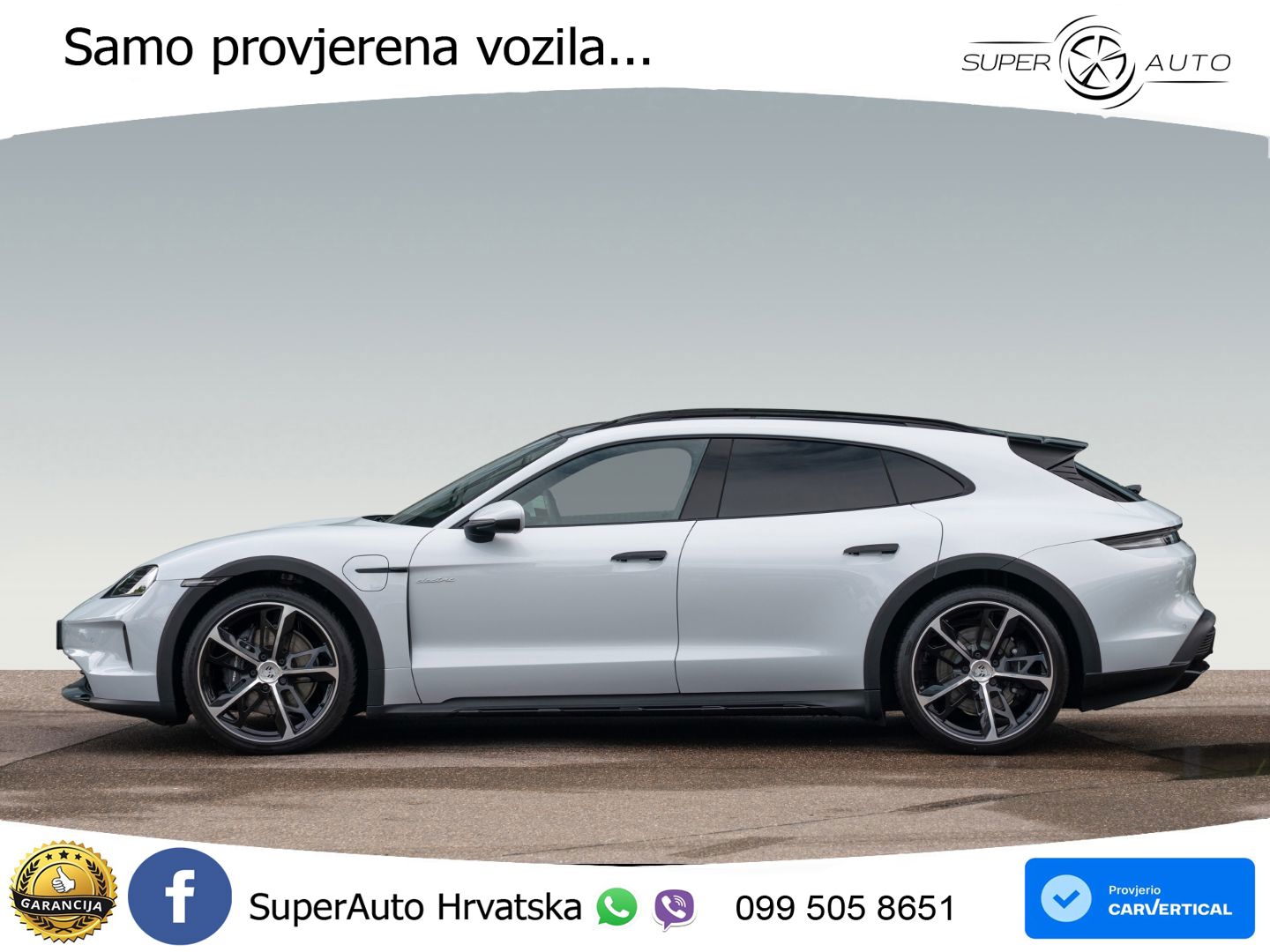 Porsche Taycan Cross Turismo 4 105 kWh (435 KS)