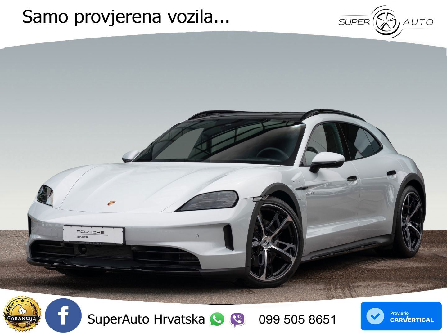 Porsche Taycan Cross Turismo 4 105 kWh (435 KS)