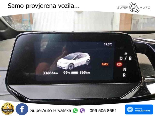 Volkswagen ID.3 Pro 62 kWh (204 KS) LED+ACC