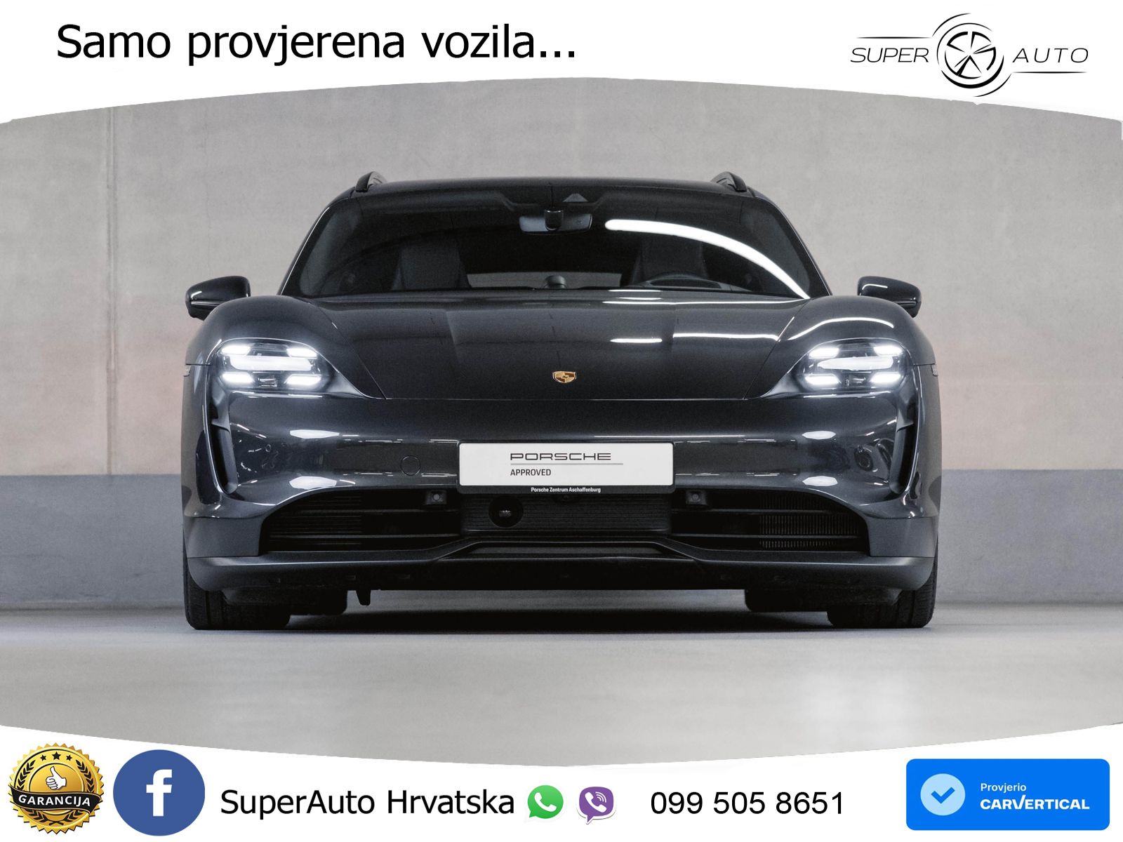 Porsche Taycan Sport Turismo 4S Performance Plus 93.4 kWh (571 KS)