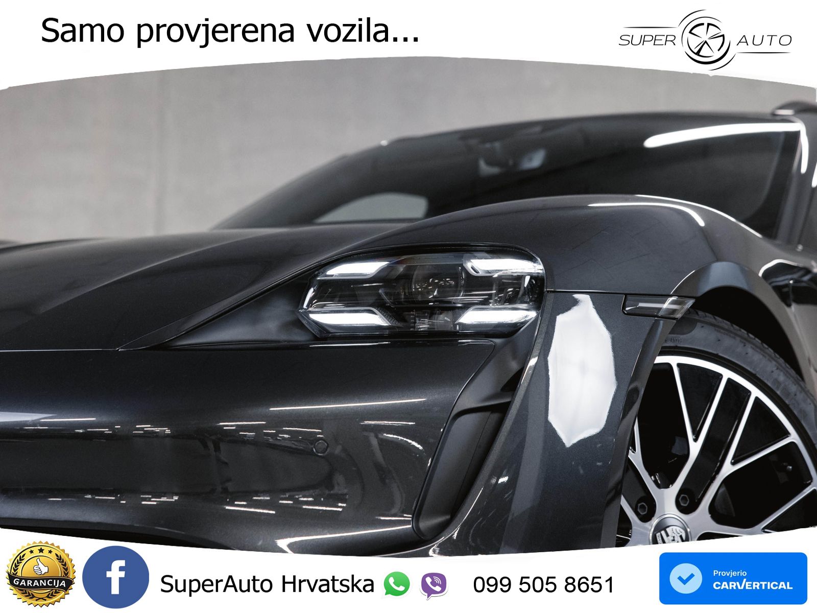 Porsche Taycan Sport Turismo 4S Performance Plus 93.4 kWh (571 KS)