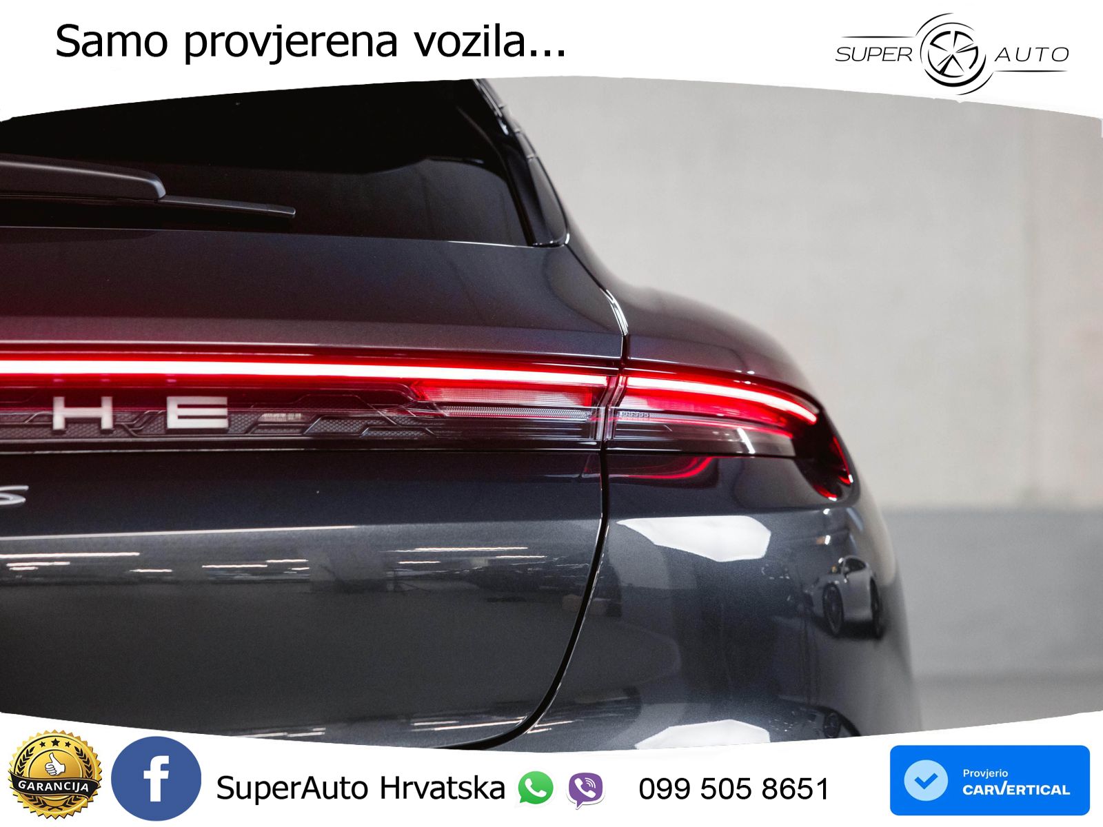 Porsche Taycan Sport Turismo 4S Performance Plus 93.4 kWh (571 KS)