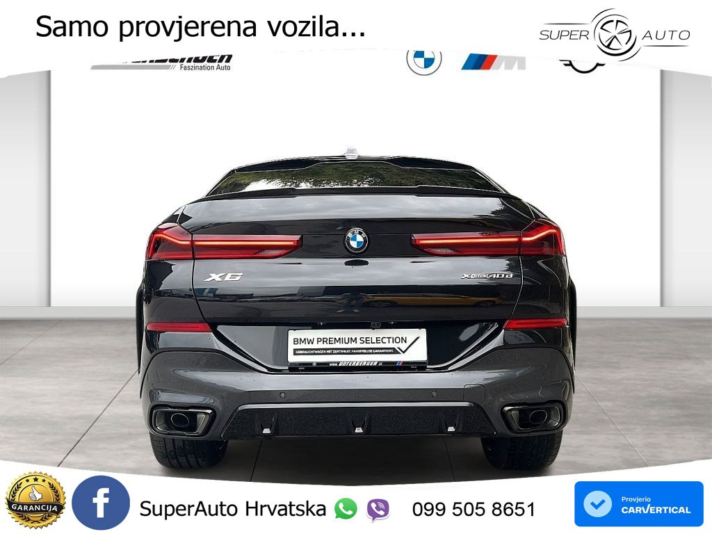 BMW X6 40d (352 KS) xDrive Steptronic M Sport LED+GR SJED+ACC