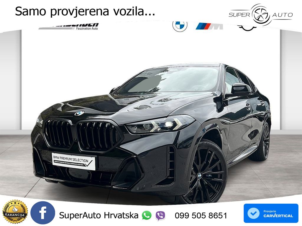 BMW X6 40d (352 KS) xDrive Steptronic M Sport LED+GR SJED+ACC