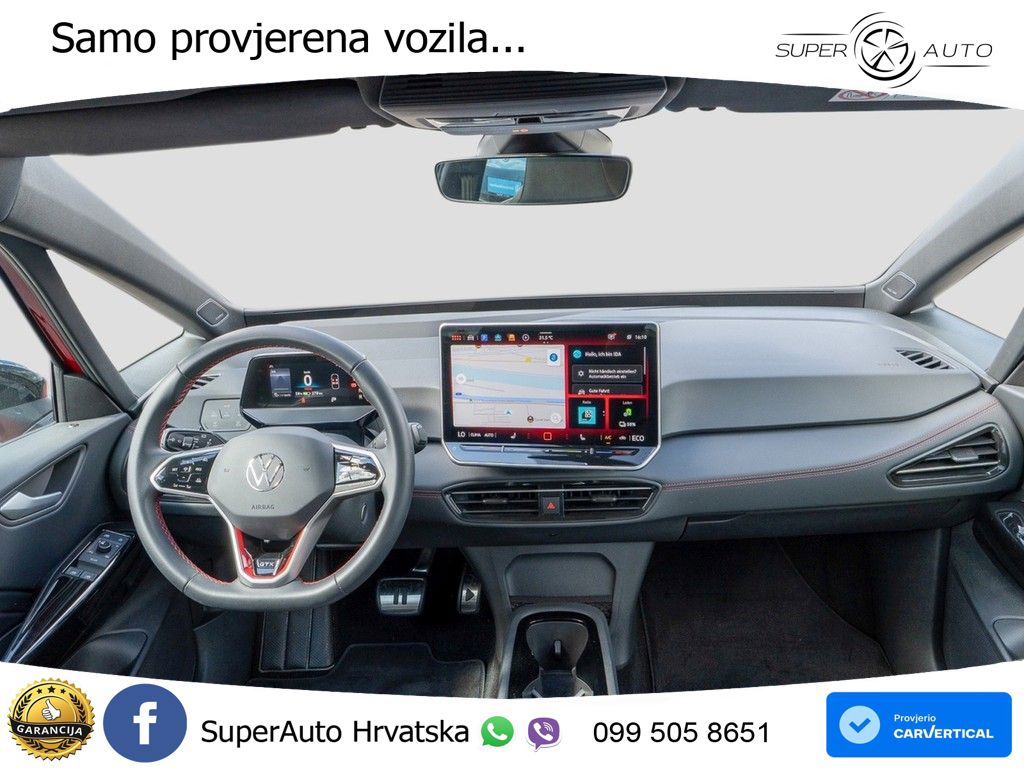 Volkswagen ID.3 GTX Performance 84 kWh (326 KS) LED+GR SJED+ACC