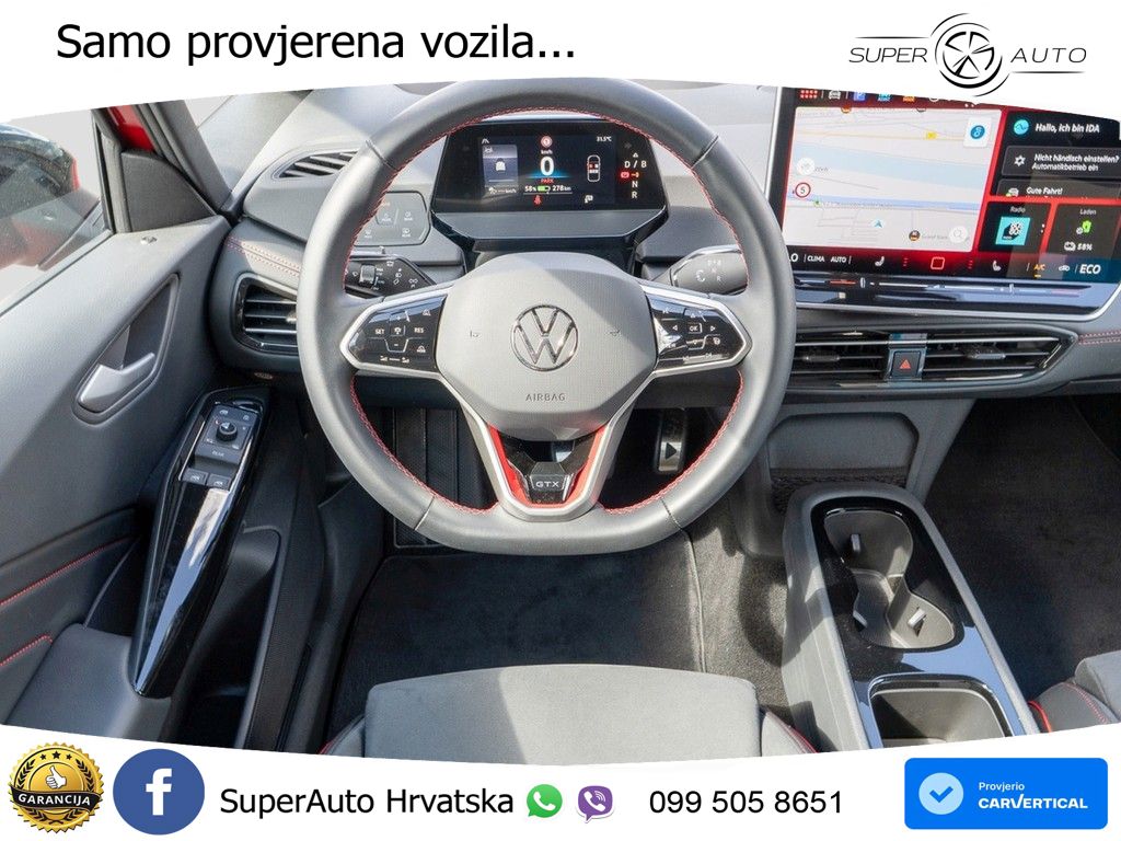 Volkswagen ID.3 GTX Performance 84 kWh (326 KS) LED+GR SJED+ACC