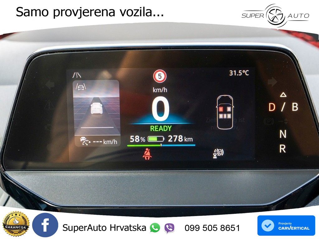 Volkswagen ID.3 GTX Performance 84 kWh (326 KS) LED+GR SJED+ACC