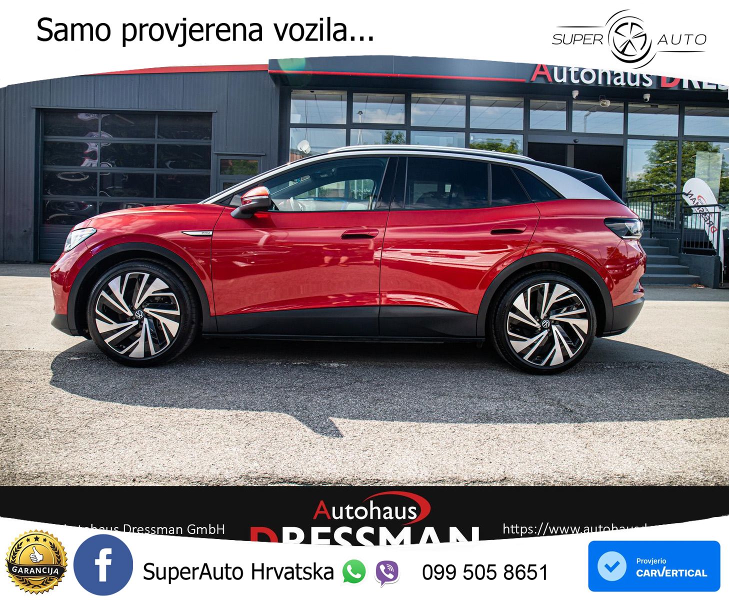 Volkswagen ID.4 Pro Performance 82 kWh (204 KS)