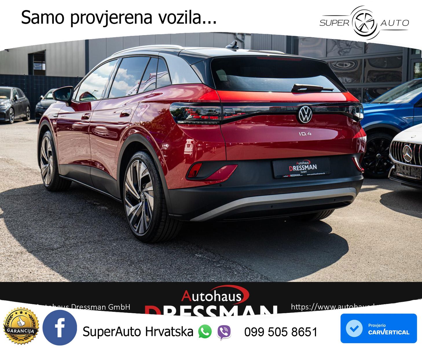 Volkswagen ID.4 Pro Performance 82 kWh (204 KS)