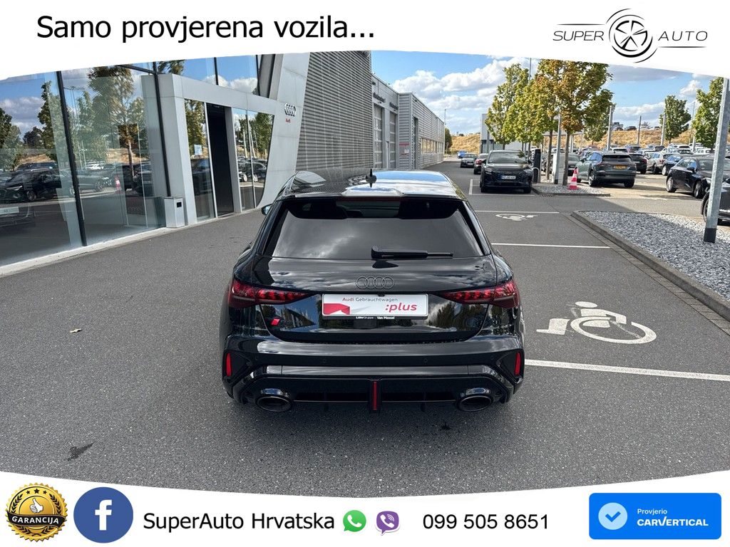 Audi RS3 Sedan 2.5 TFSI (400 KS) quattro S tronic LED+GR SJED+ACC