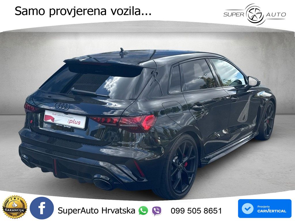 Audi RS3 Sedan 2.5 TFSI (400 KS) quattro S tronic LED+GR SJED+ACC