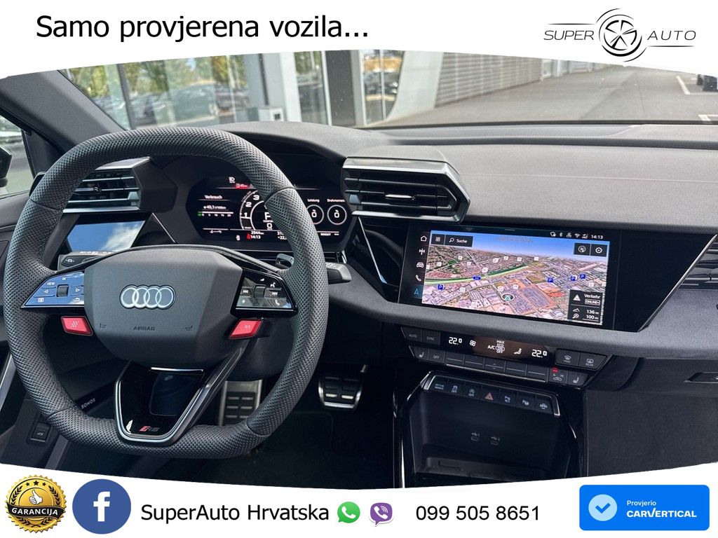 Audi RS3 Sedan 2.5 TFSI (400 KS) quattro S tronic LED+GR SJED+ACC