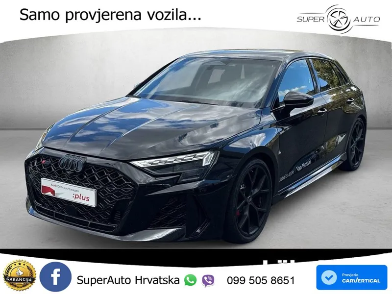 Audi RS3 Sedan 2.5 TFSI (400 KS) quattro S tronic LED+GR SJED+ACC