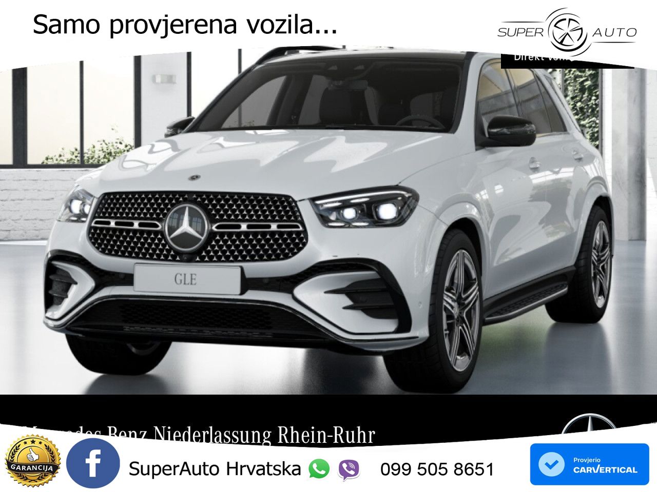 Mercedes GLE 450d (367 KS) EQ Boost 4MATIC 9G-TRONIC AMG LED+GR SJED+ACC