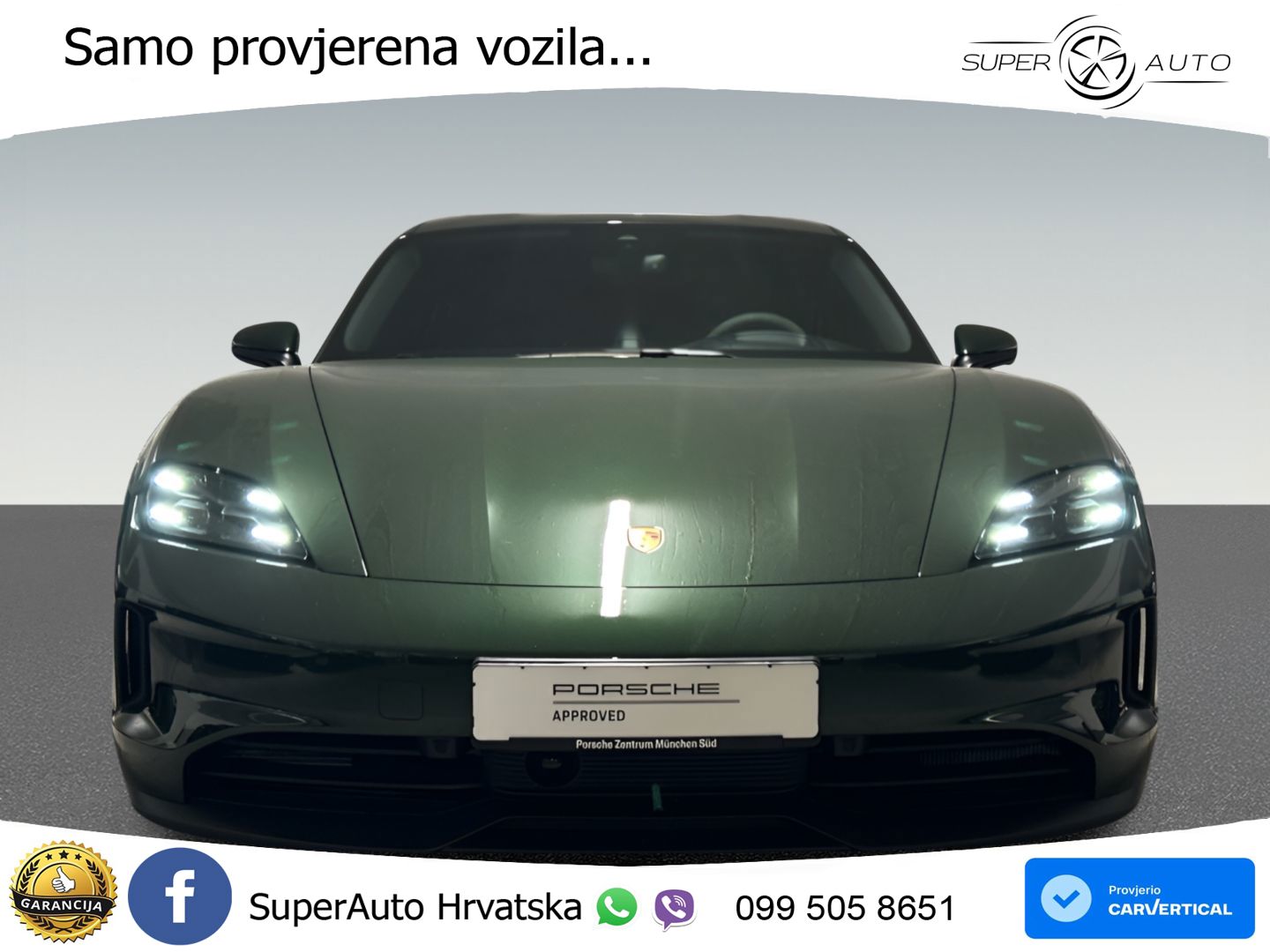 Porsche Taycan Sport Turismo 4S 105 kWh (598 KS)