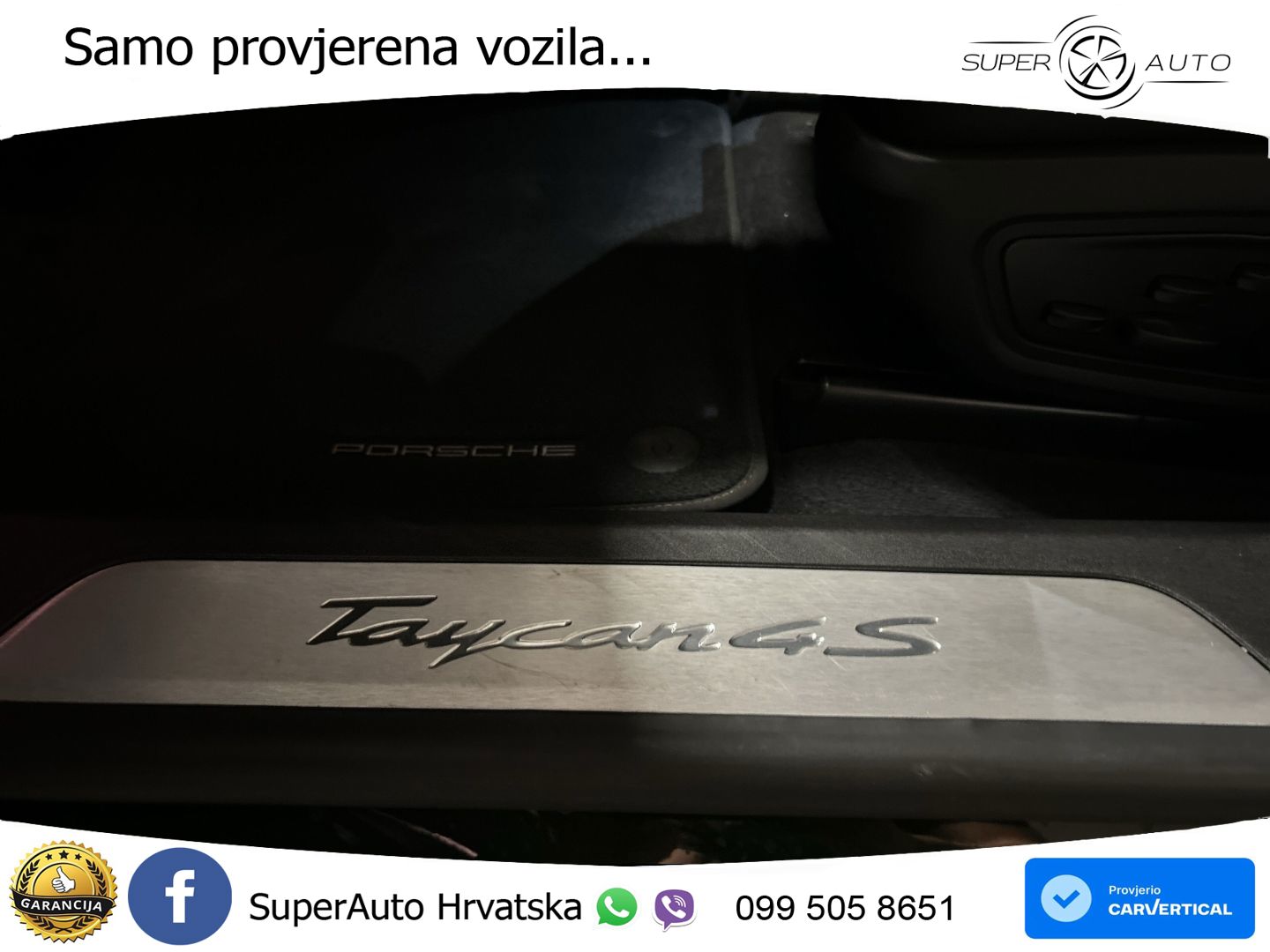Porsche Taycan Sport Turismo 4S 105 kWh (598 KS)