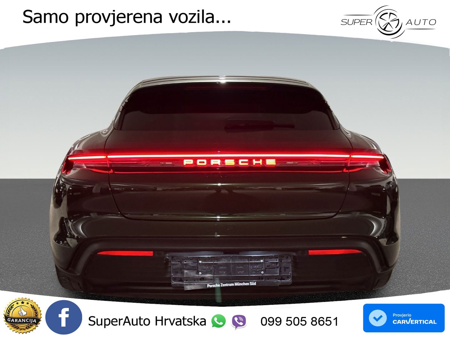 Porsche Taycan Sport Turismo 4S 105 kWh (598 KS)