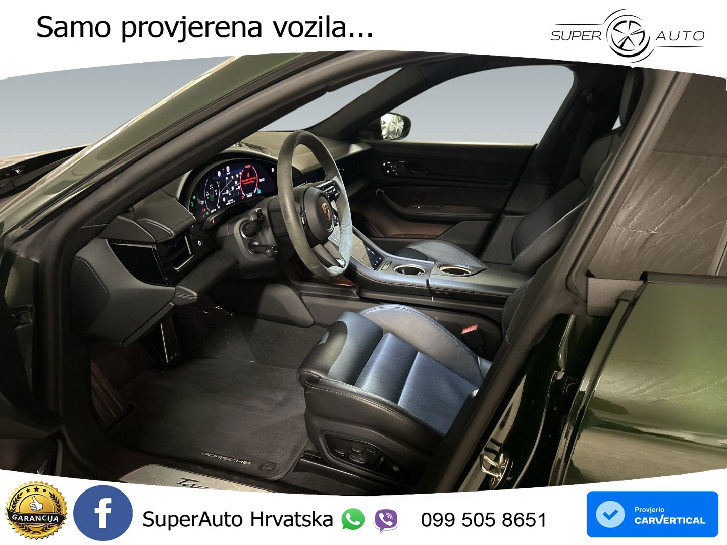Porsche Taycan Sport Turismo 4S 105 kWh (598 KS)