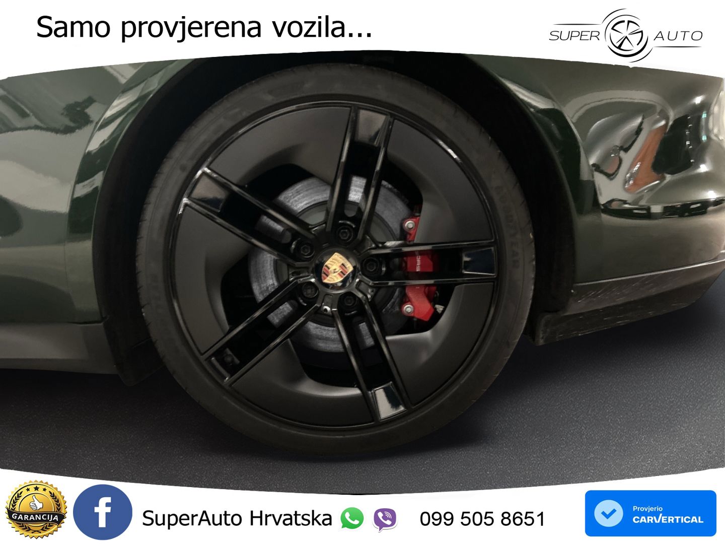Porsche Taycan Sport Turismo 4S 105 kWh (598 KS)